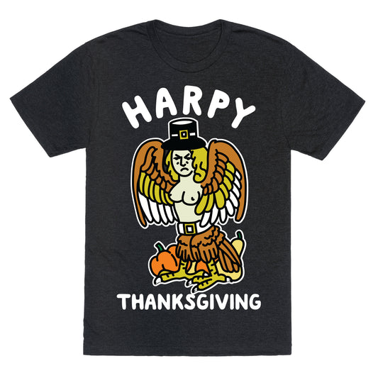 Harpy Thanksgiving Unisex Triblend Tee