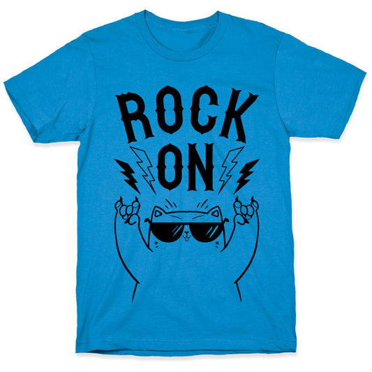 Rock On Cat T-Shirt