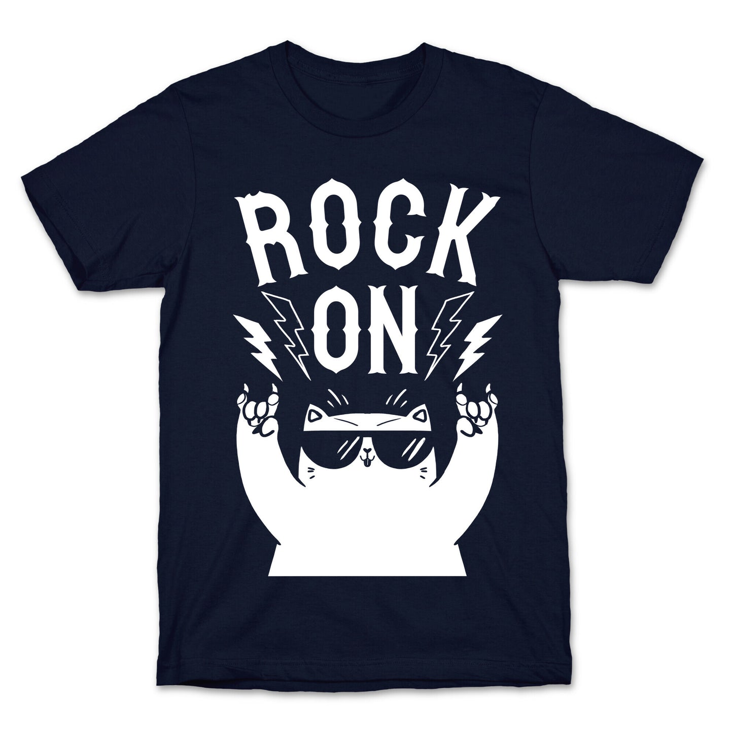 Rock On Cat T-Shirt