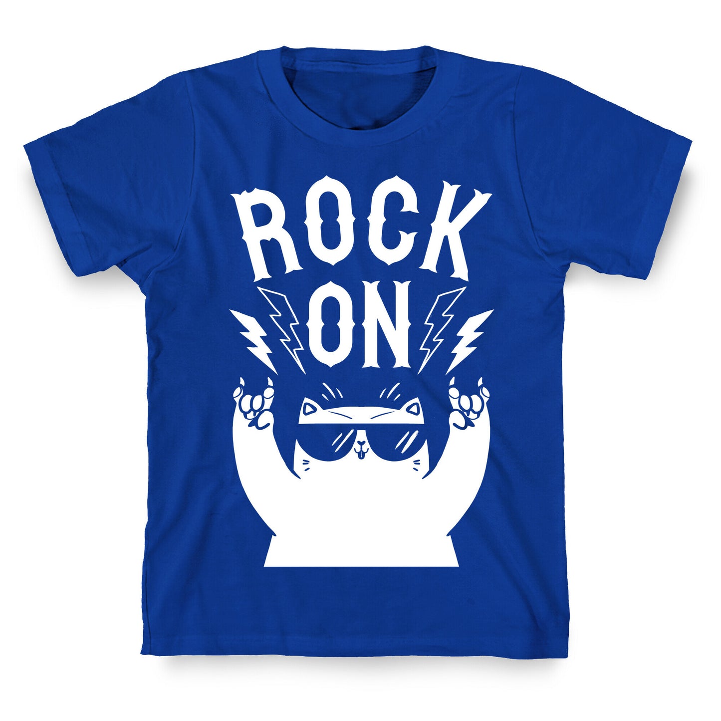 Rock On Cat T-Shirt