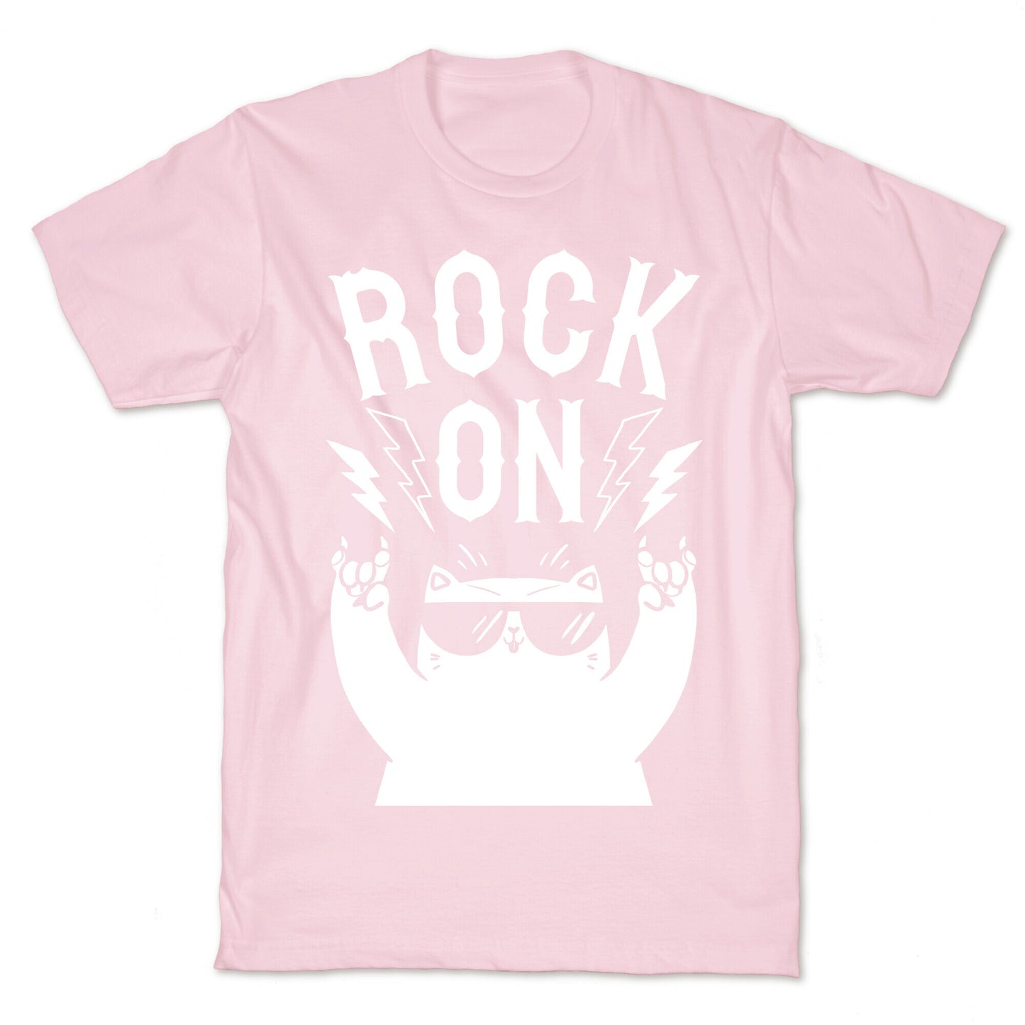 Rock On Cat T-Shirt