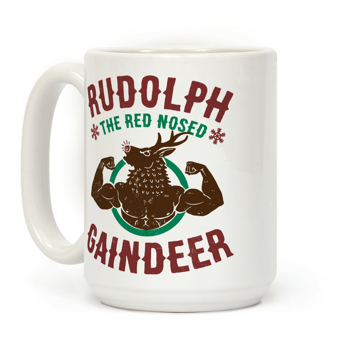 Rudolph The Red Nosed Gaindeer Coffee Mug