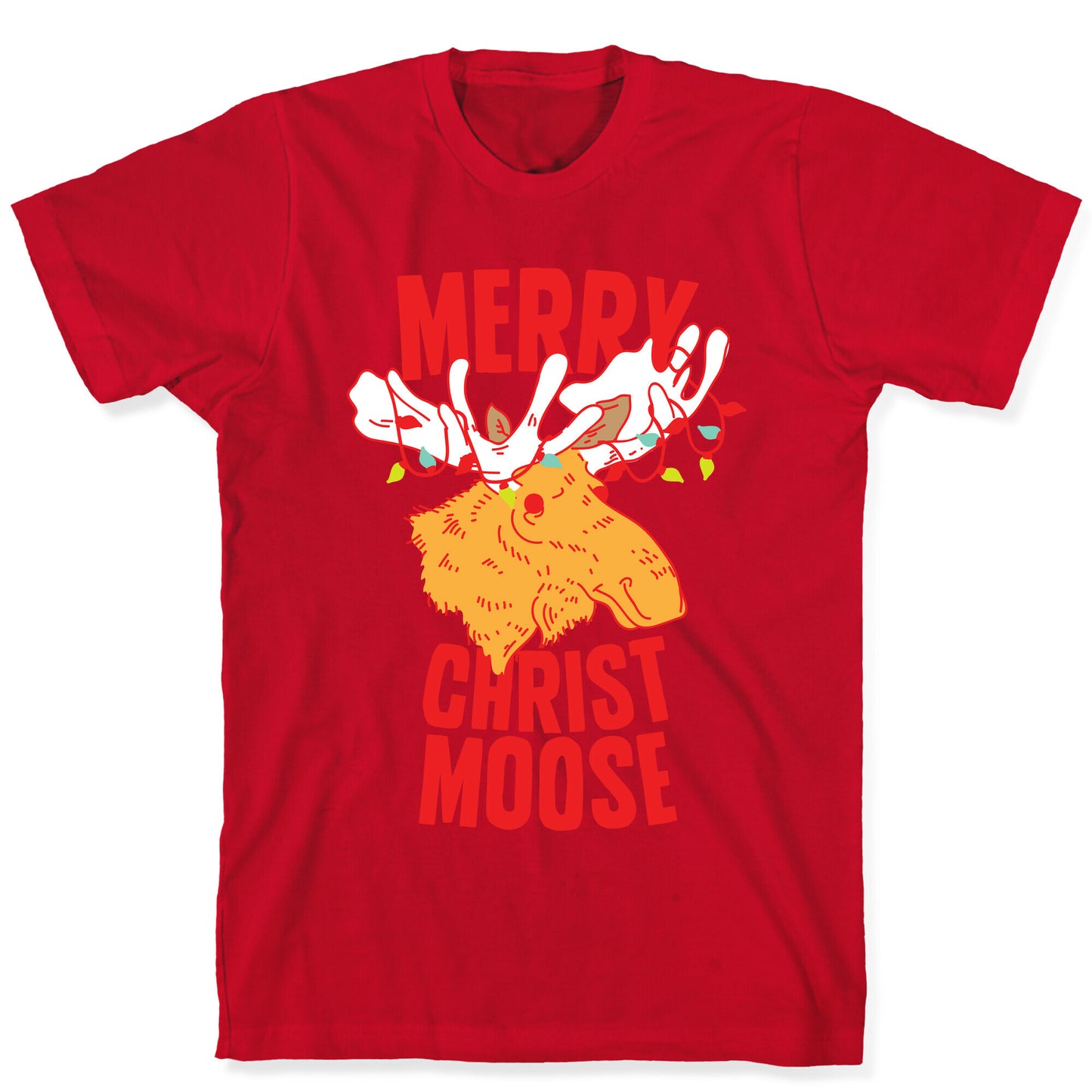 Merry Christ-Moose T-Shirt