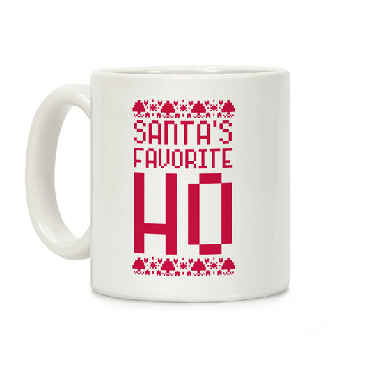 Santa's Favorite Ho Coffee Mug