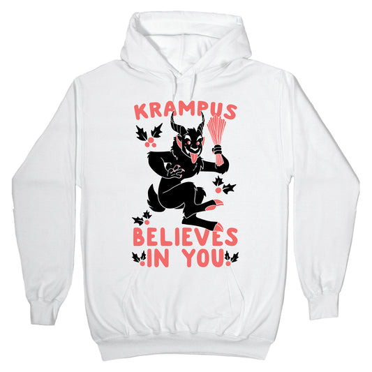 Krampus Believes in You Hoodie