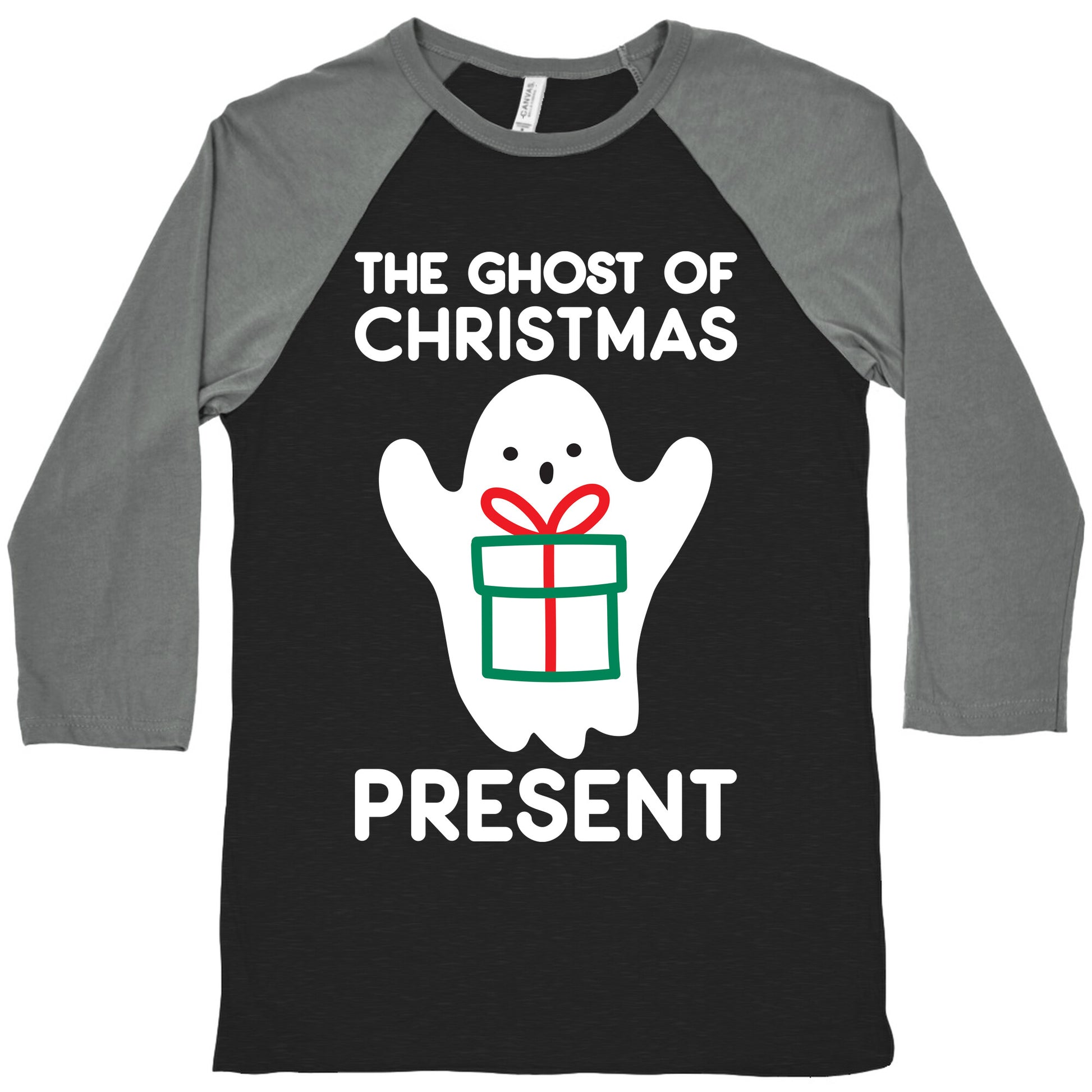 The Ghost of Christmas Present Baseball Tee