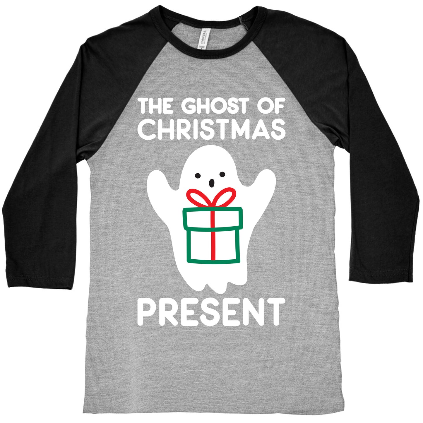 The Ghost of Christmas Present Baseball Tee