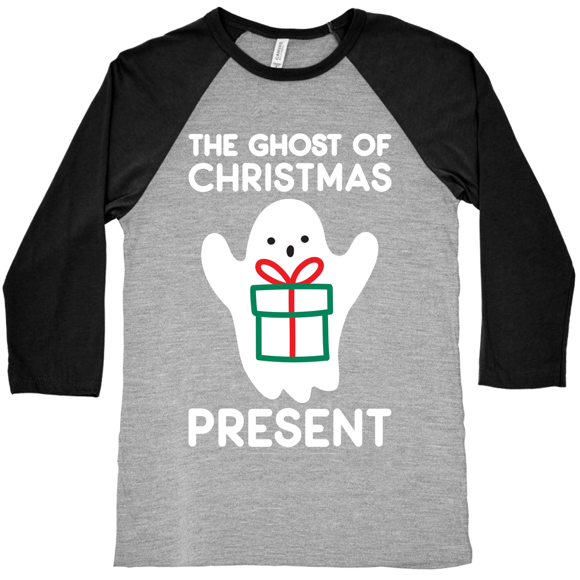 The Ghost of Christmas Present Baseball Tee