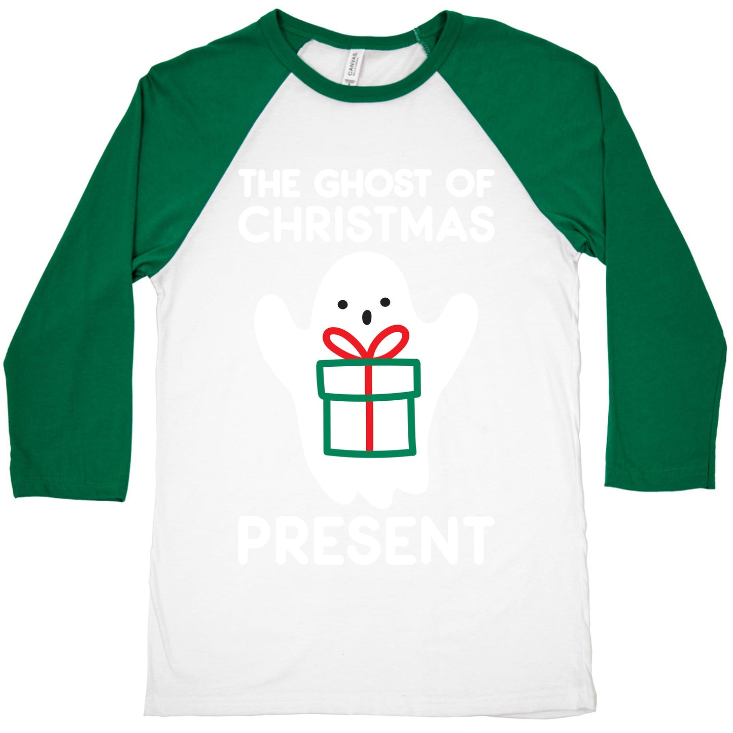 The Ghost of Christmas Present Baseball Tee