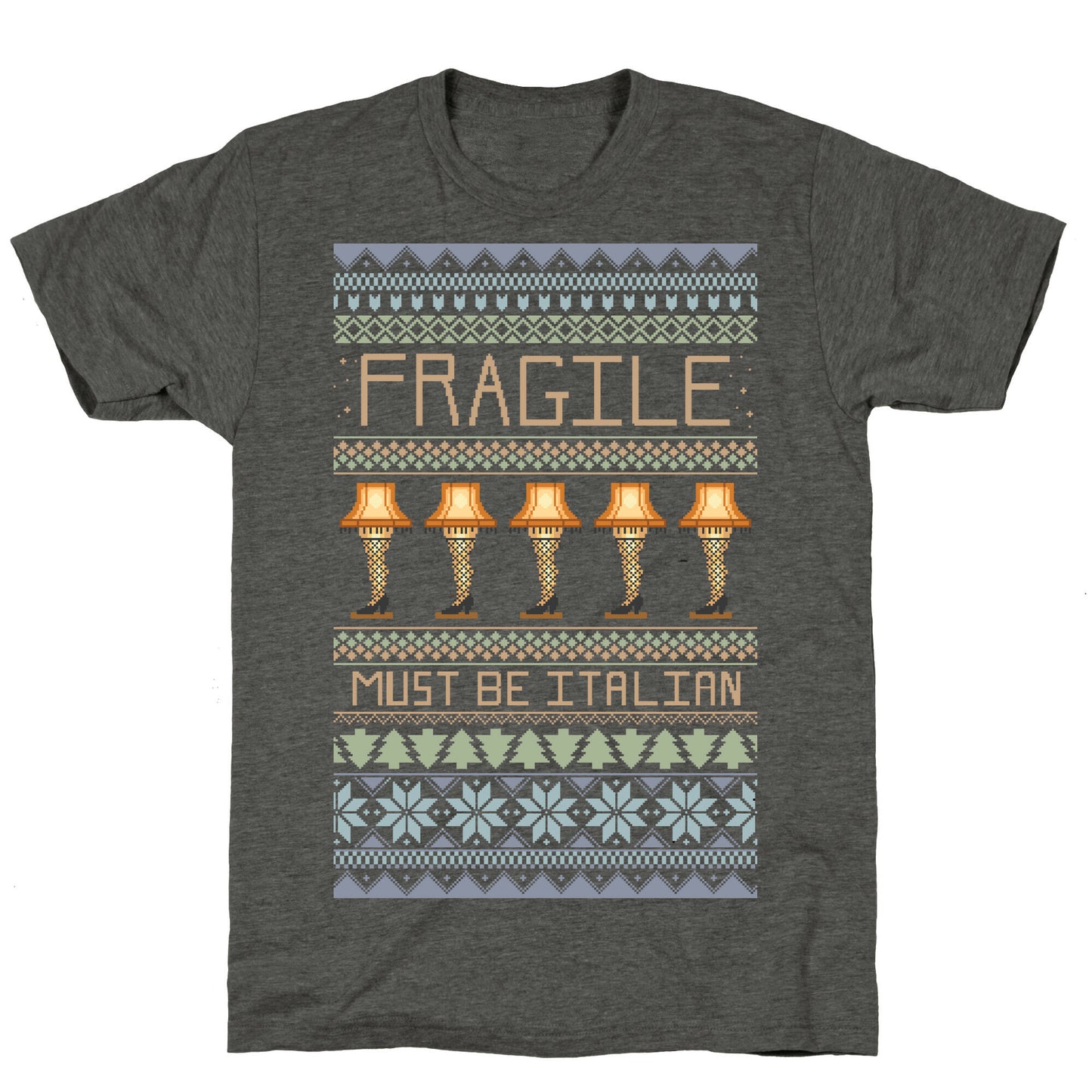 A Major Award Ugly Sweater Unisex Triblend Tee