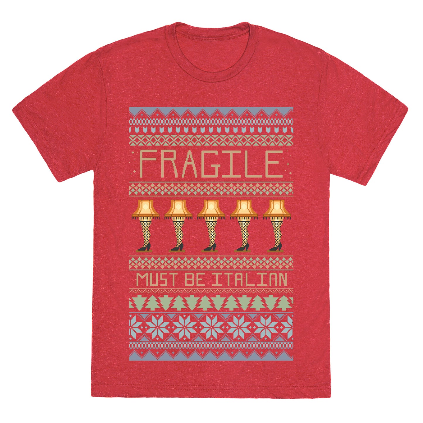 A Major Award Ugly Sweater Unisex Triblend Tee