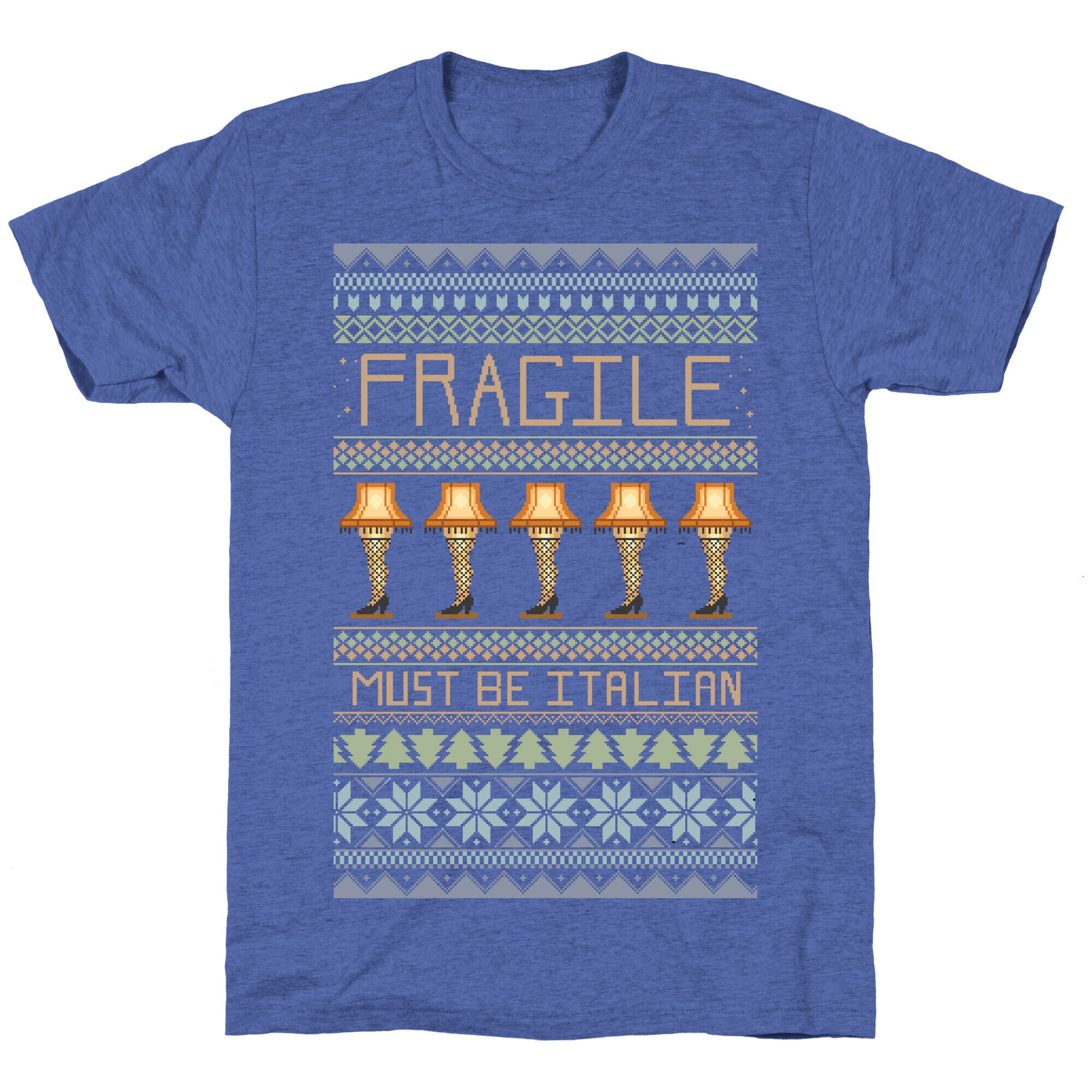 A Major Award Ugly Sweater Unisex Triblend Tee