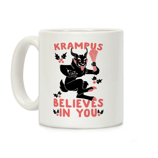 Krampus Believes in You Coffee Mug