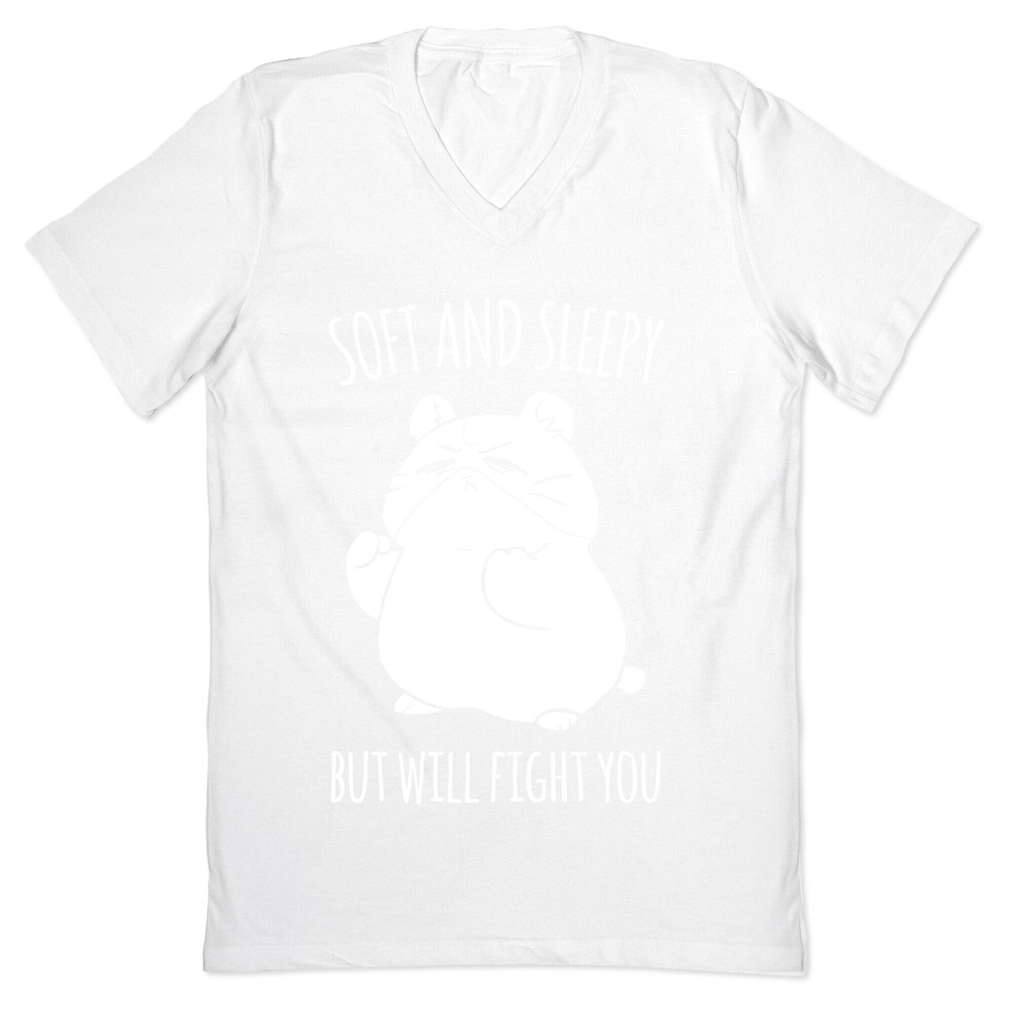 Soft and Sleepy, But Will Fight You Hamster V-Neck
