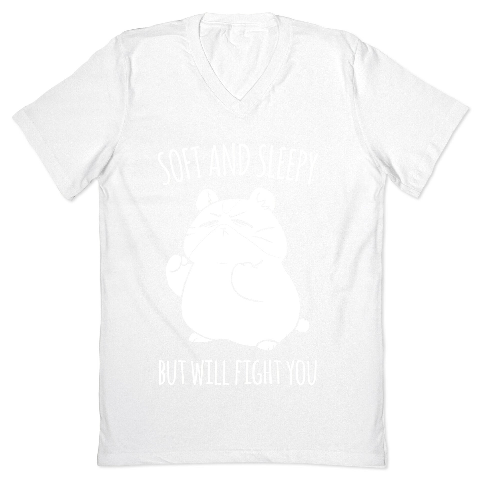 Soft and Sleepy, But Will Fight You Hamster V-Neck