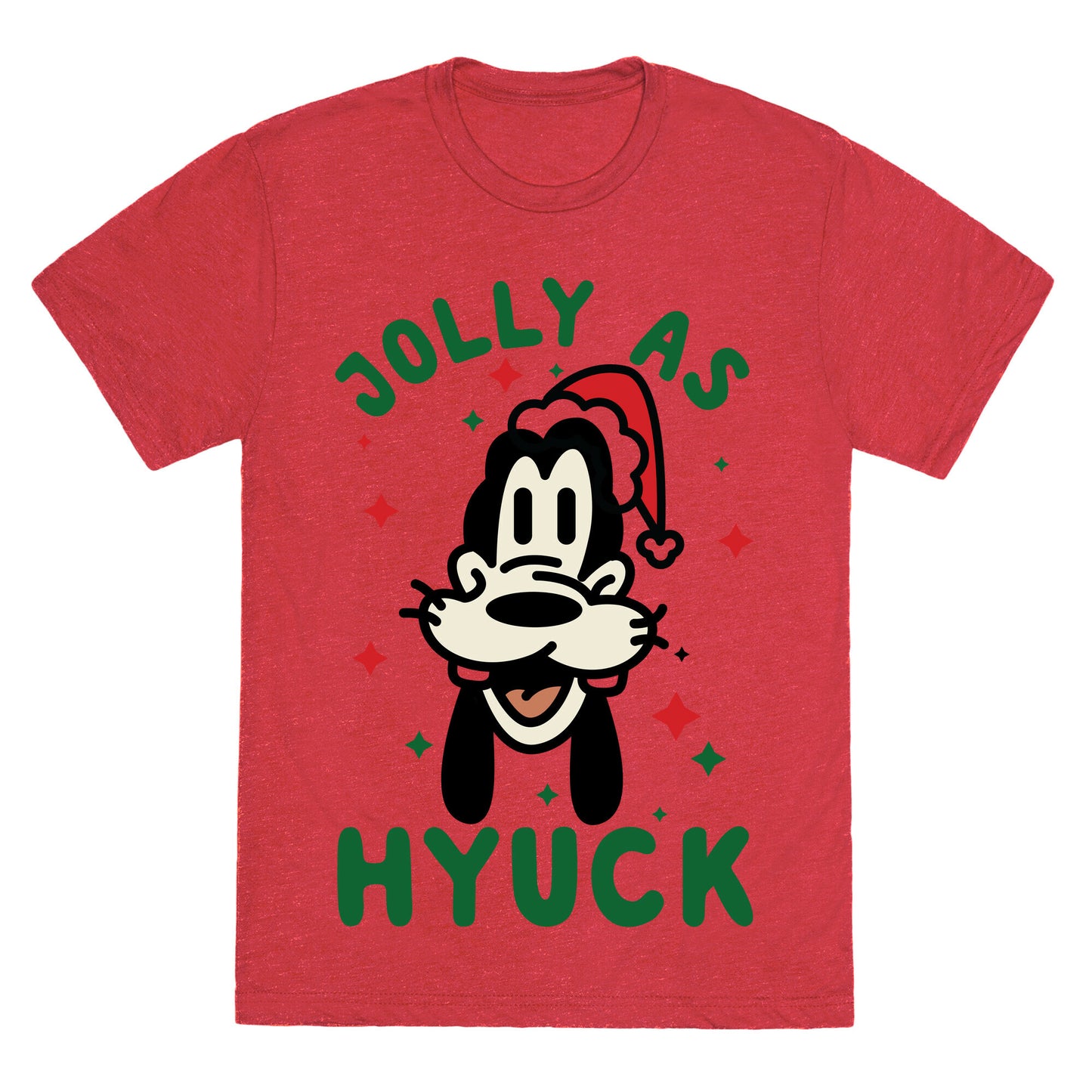 Jolly As Hyuck Goofy Parody Unisex Triblend Tee