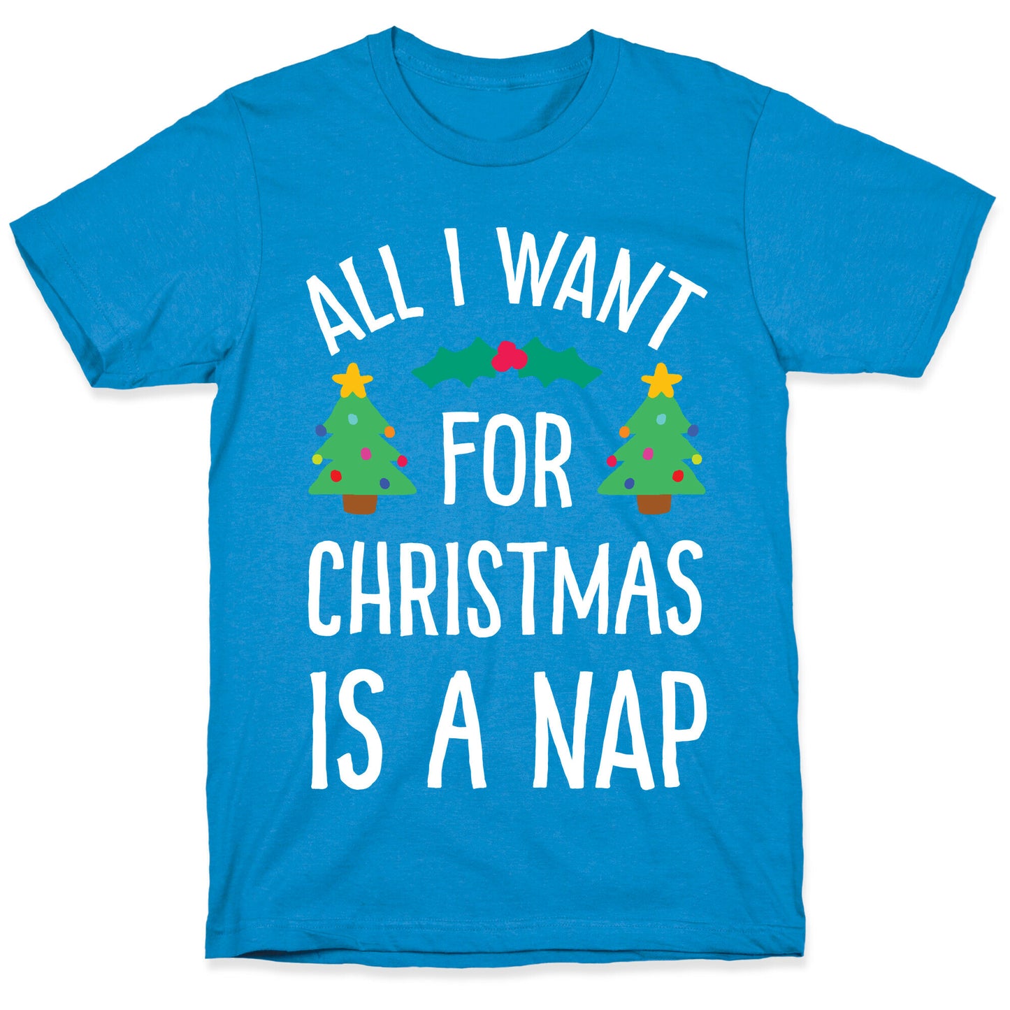 All I Want For Christmas Is A Nap T-Shirt
