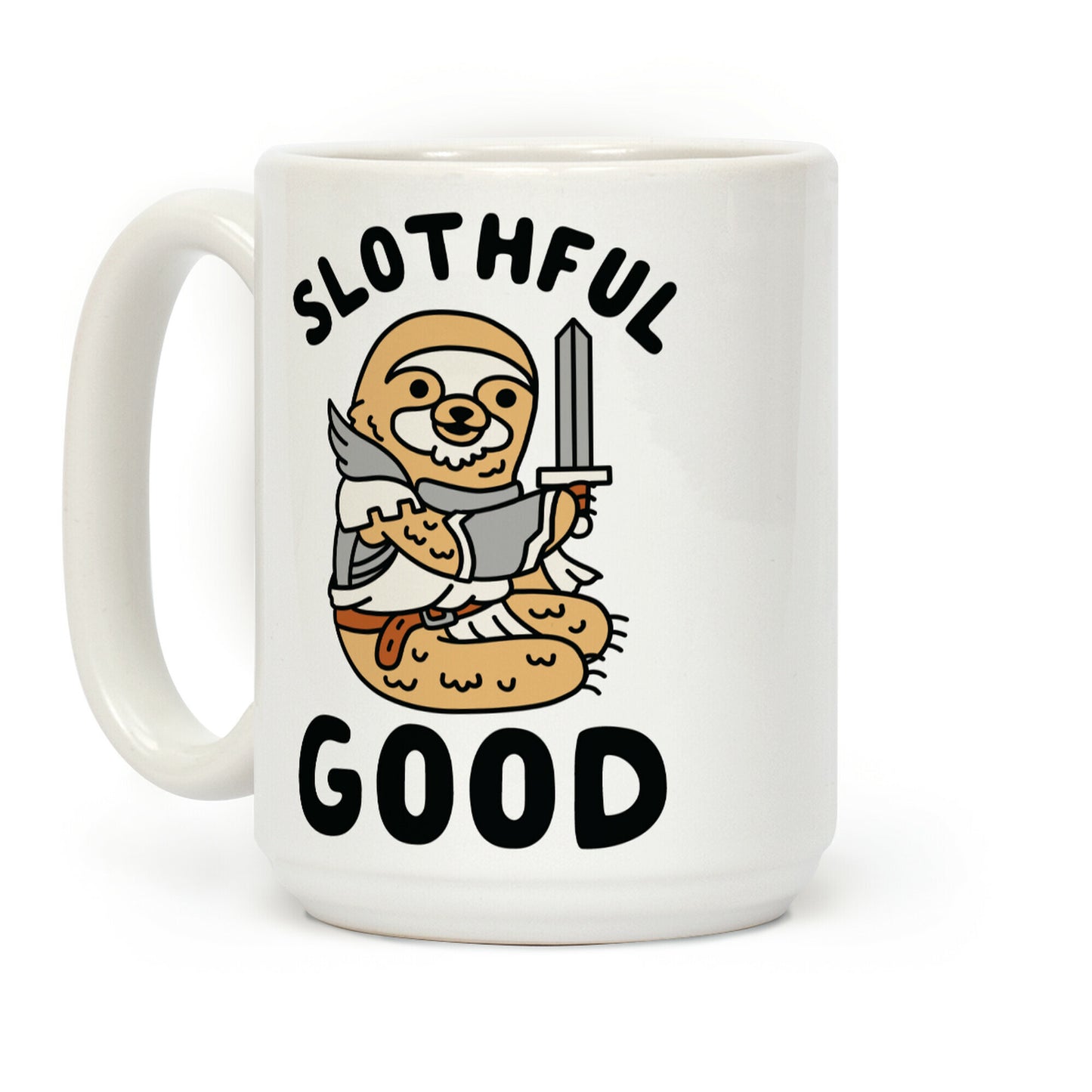 Slothful Good Sloth Paladin Coffee Mug