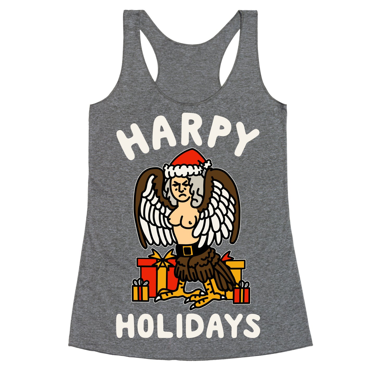 Harpy Holidays Racerback Tank