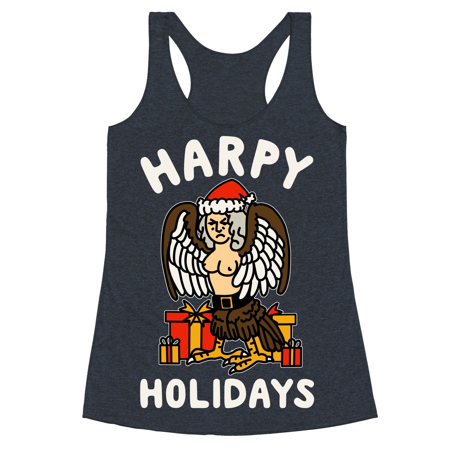 Harpy Holidays Racerback Tank