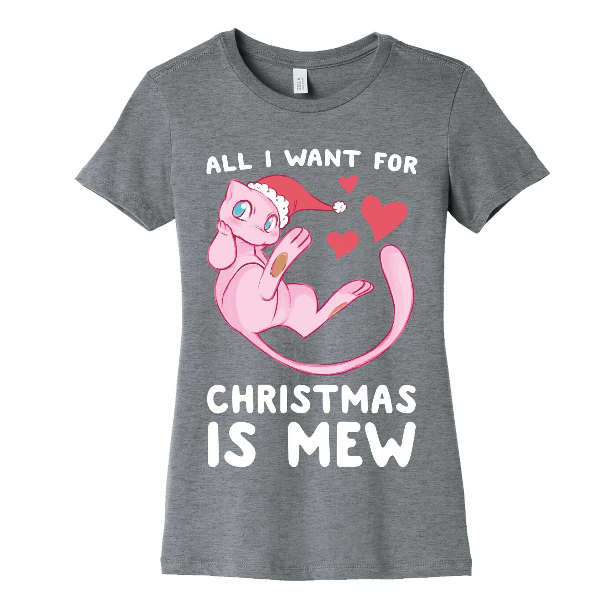 All I Want for Christmas is Mew Women's Cotton Tee