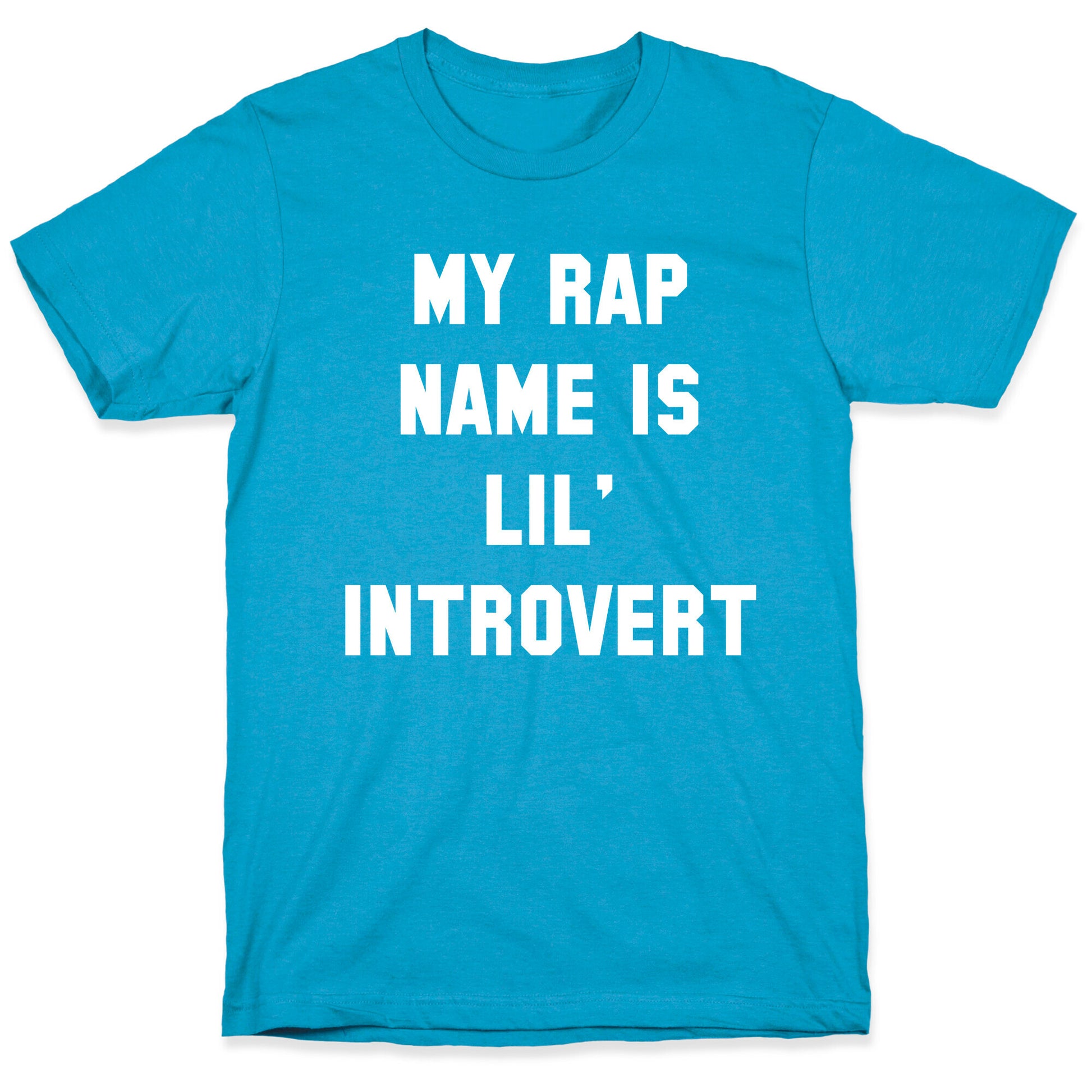 My Rap Name is Lil' Introvert Unisex Triblend Tee