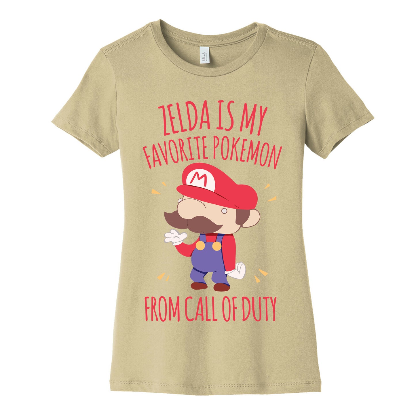 Zelda Is My Favorite Pokemon Women's Cotton Tee