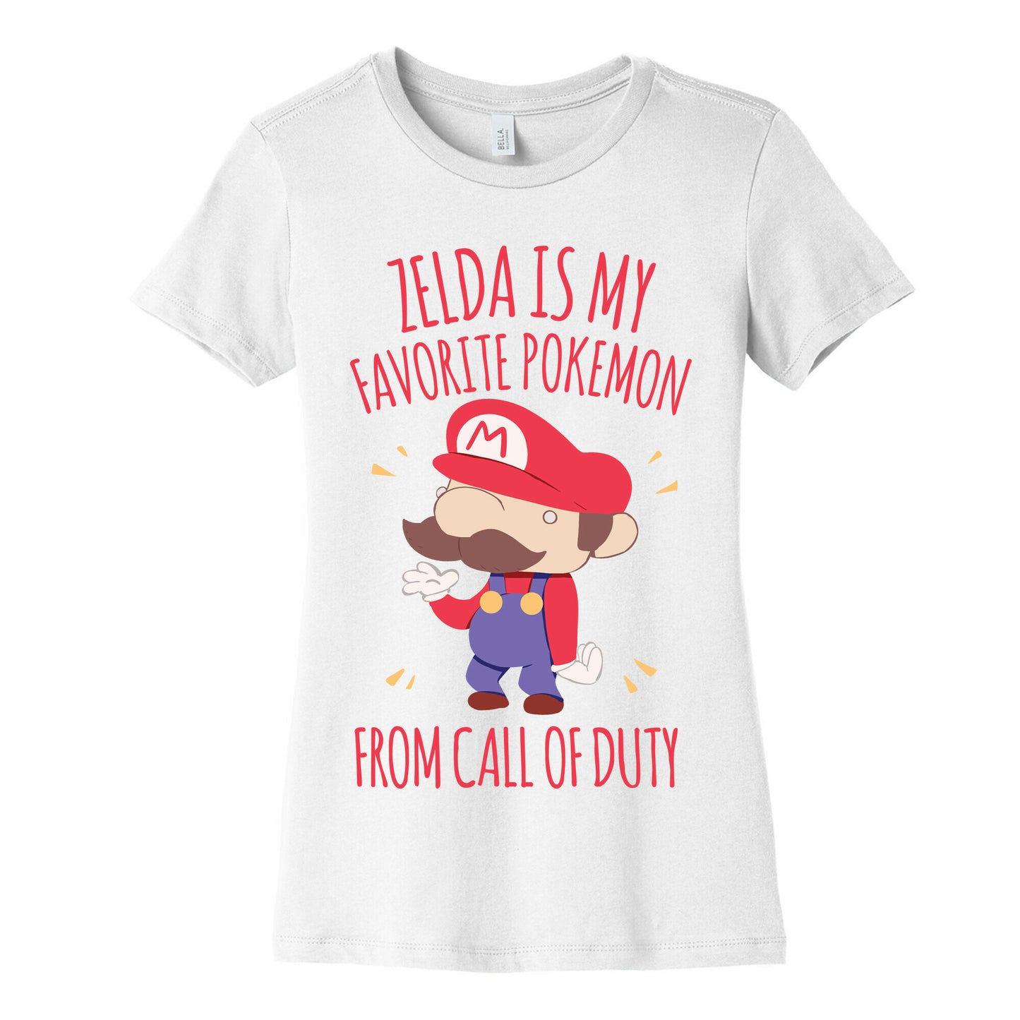 Zelda Is My Favorite Pokemon Women's Cotton Tee