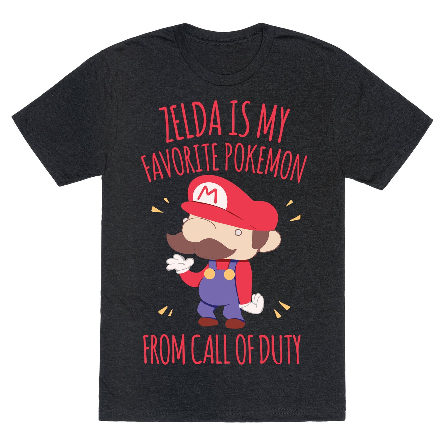 Zelda Is My Favorite Pokemon Unisex Triblend Tee