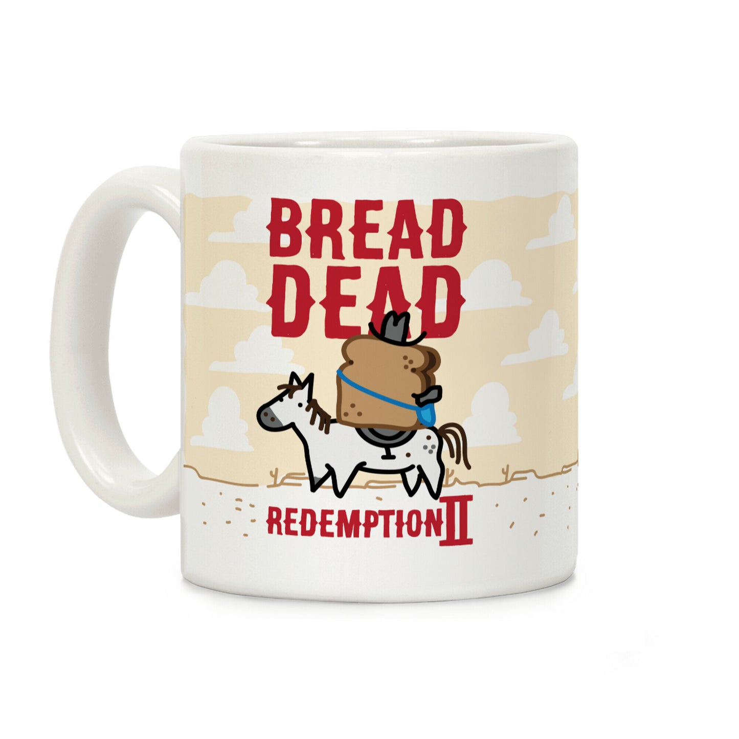 Bread Dead Redemption 2 Coffee Mug