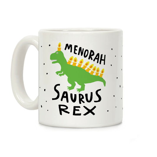Menorah Saurus Rex Coffee Mug