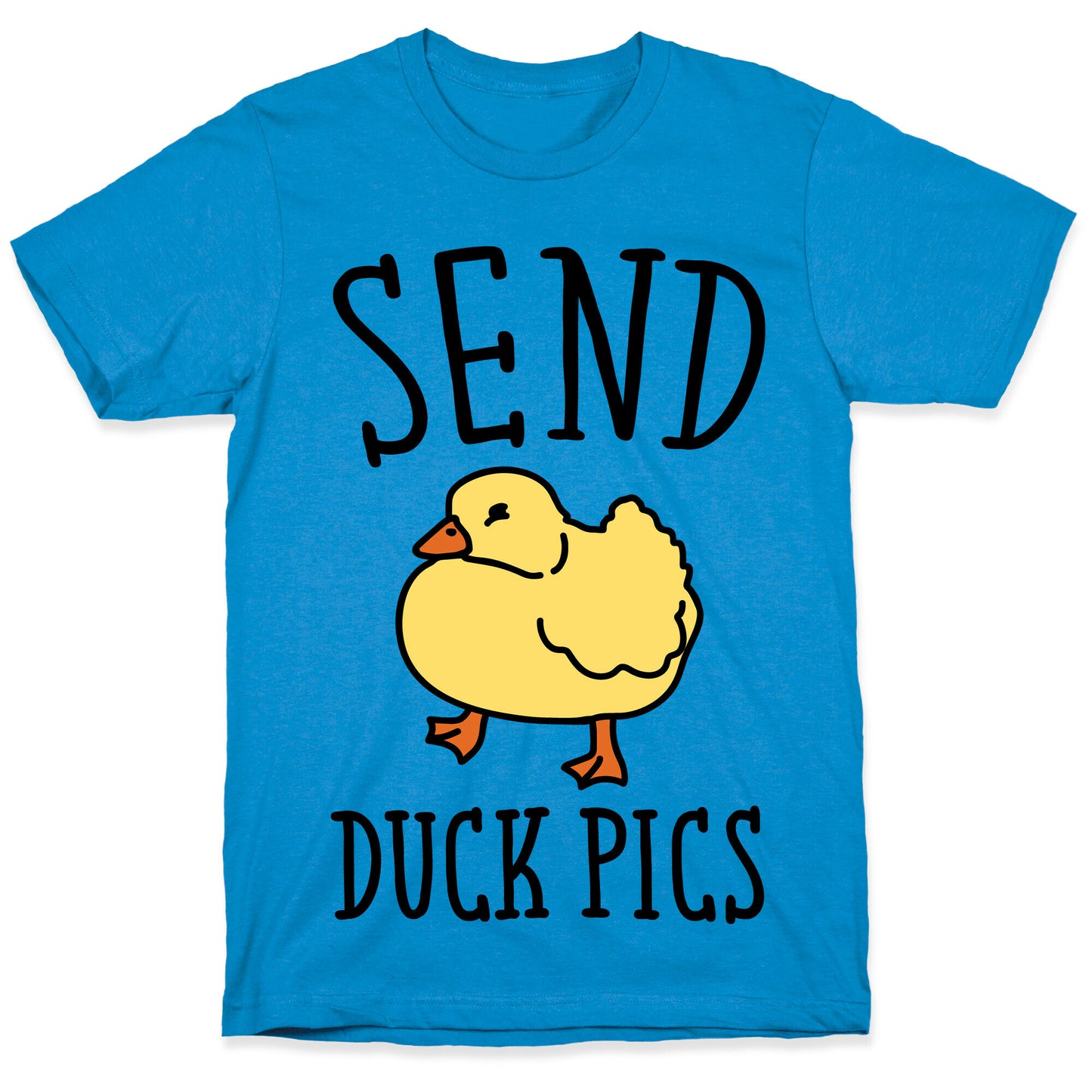 Send Duck Pics Parody T-Shirt