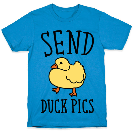 Send Duck Pics Parody T-Shirt