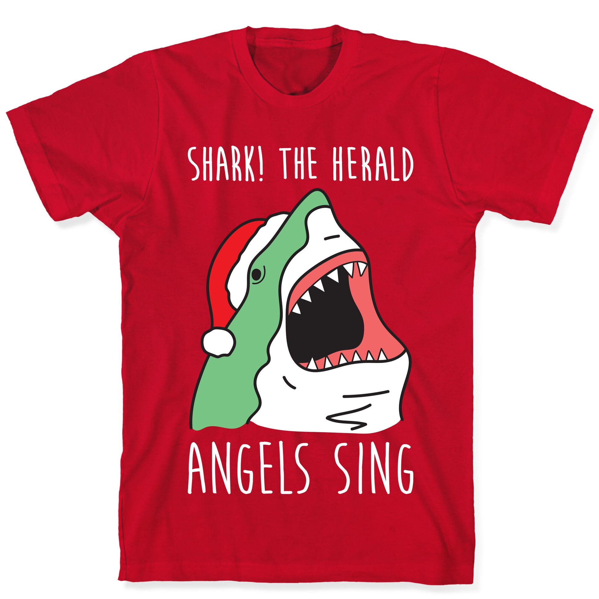 Shark! The Herald Angels Sing T-Shirt