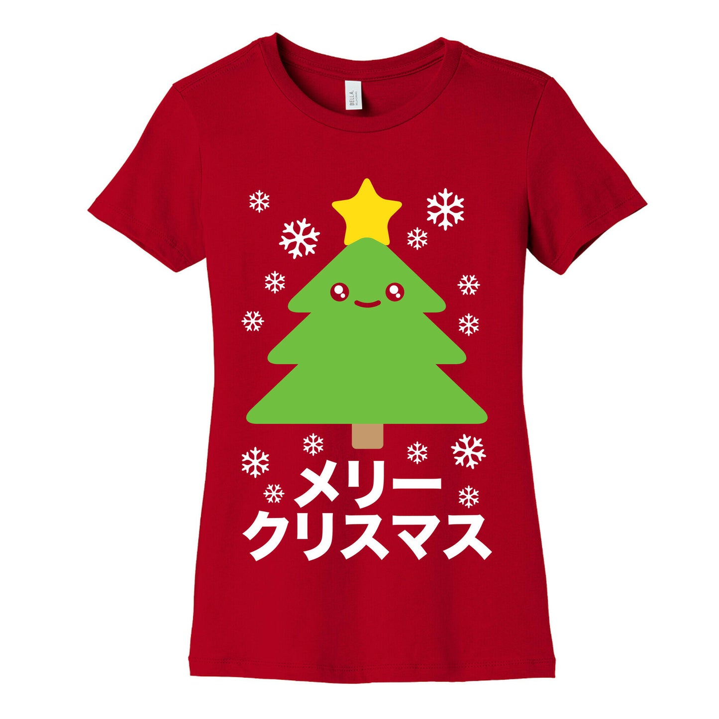 Kawaii Christmas Women's Cotton Tee