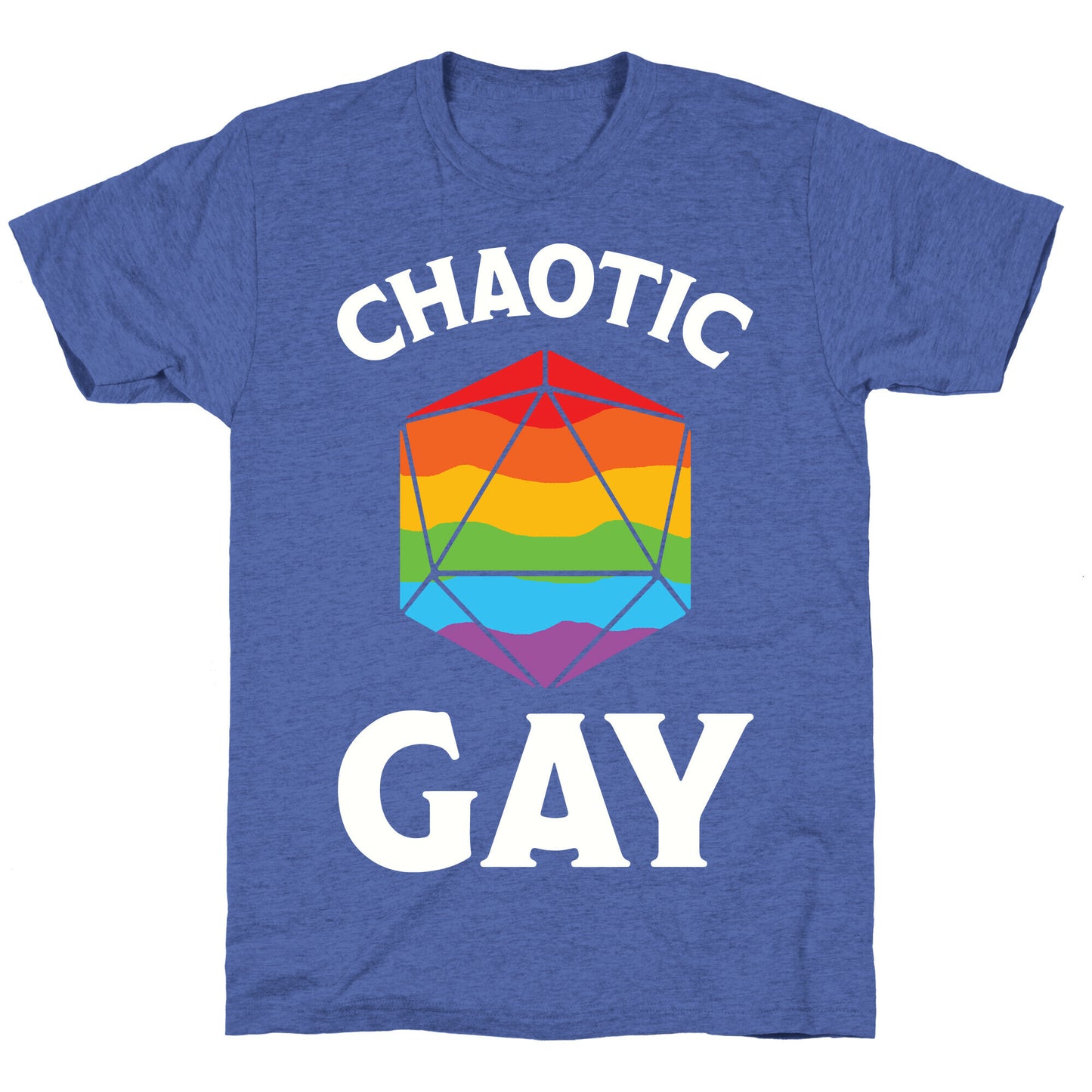 Chaotic Gay Unisex Triblend Tee
