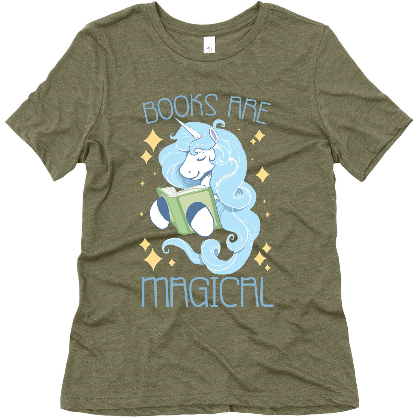 Books Are Magical Women's Triblend Tee