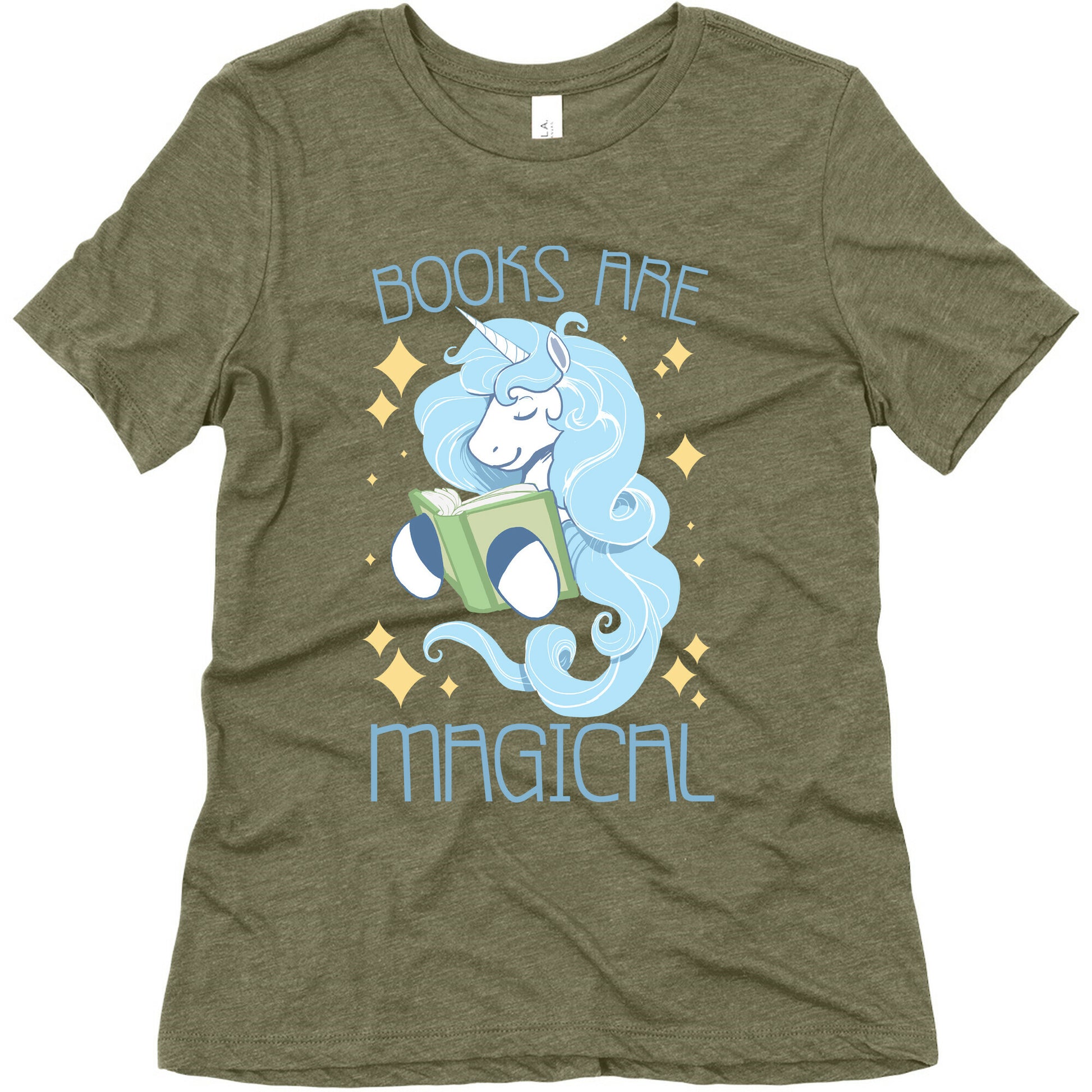 Books Are Magical Women's Triblend Tee