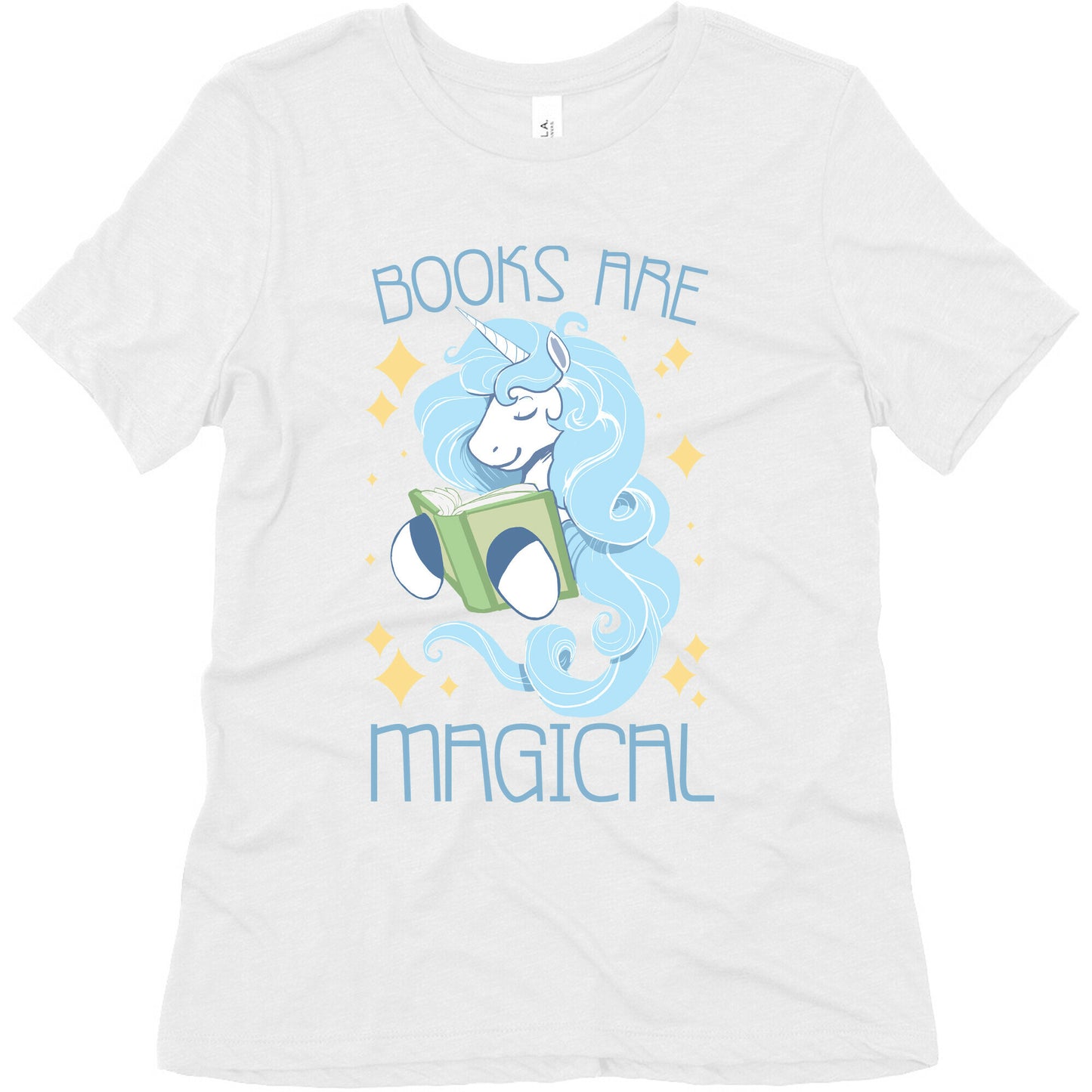 Books Are Magical Women's Triblend Tee