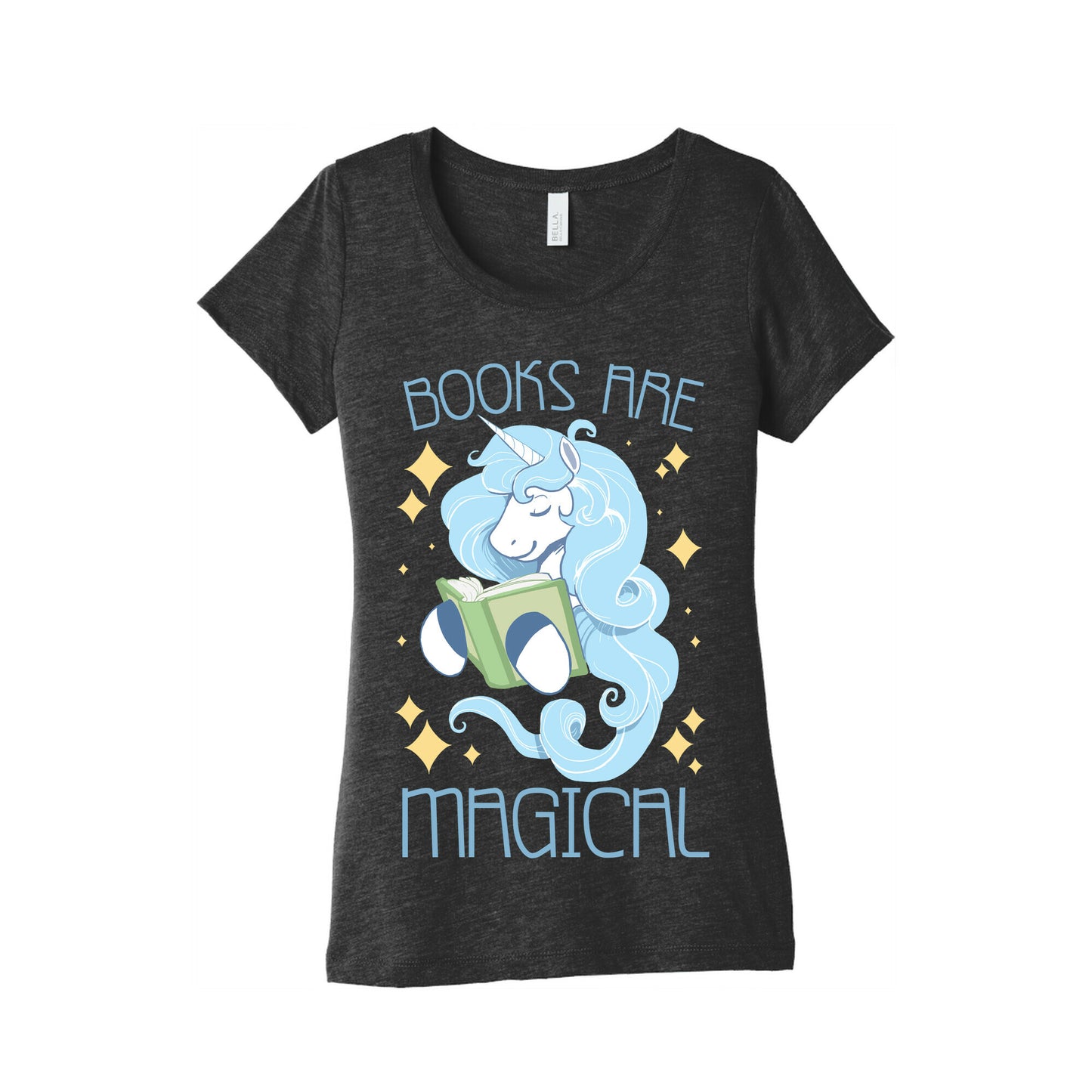 Books Are Magical Women's Triblend Tee