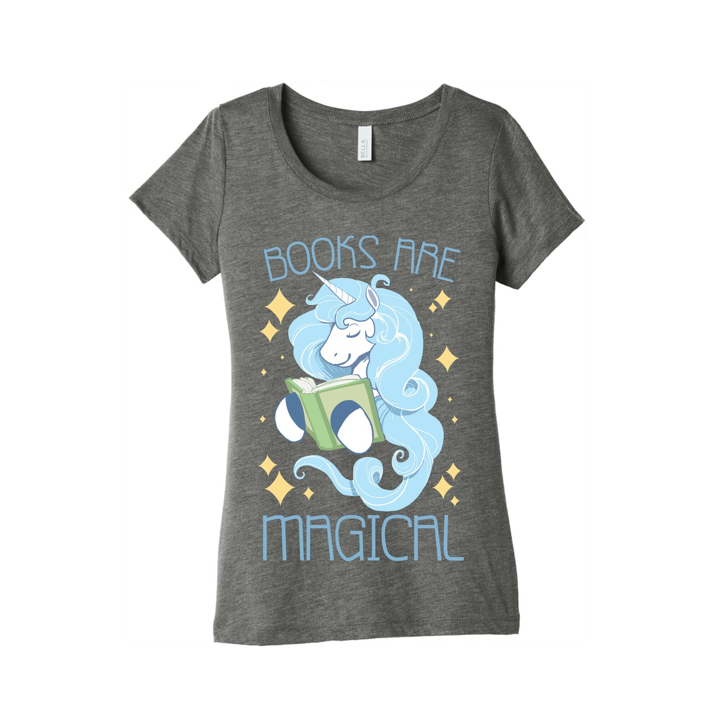 Books Are Magical Women's Triblend Tee