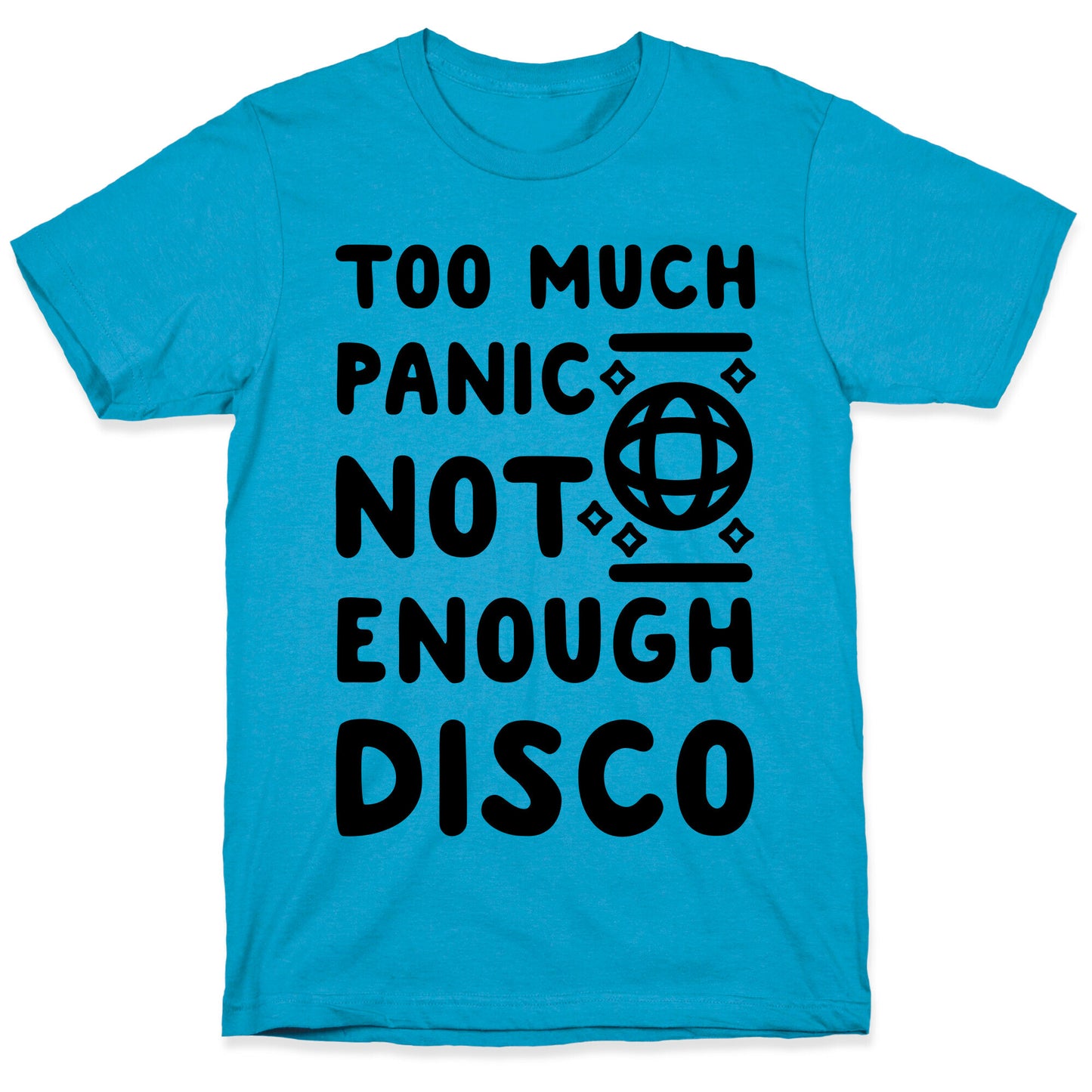 Too Much Panic Not Enough Disco Unisex Triblend Tee