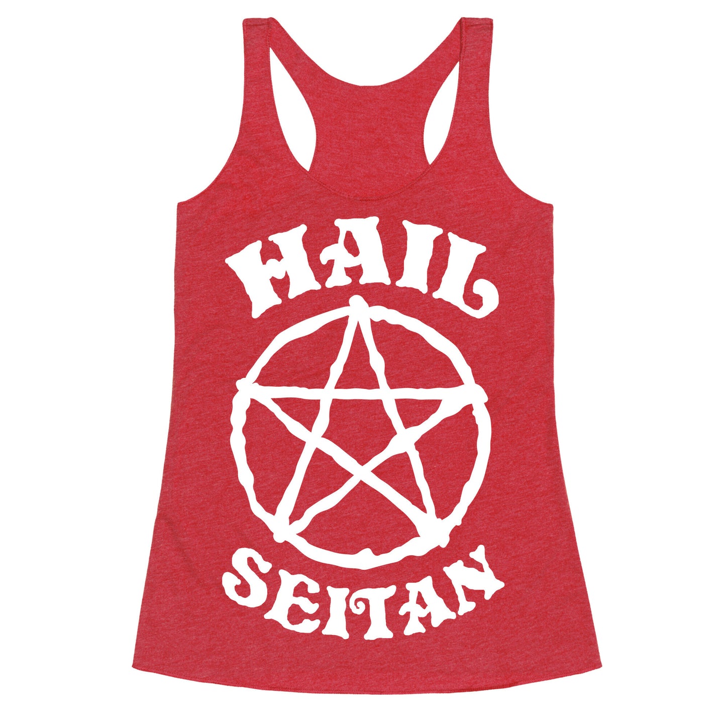 Hail Seitan Racerback Tank