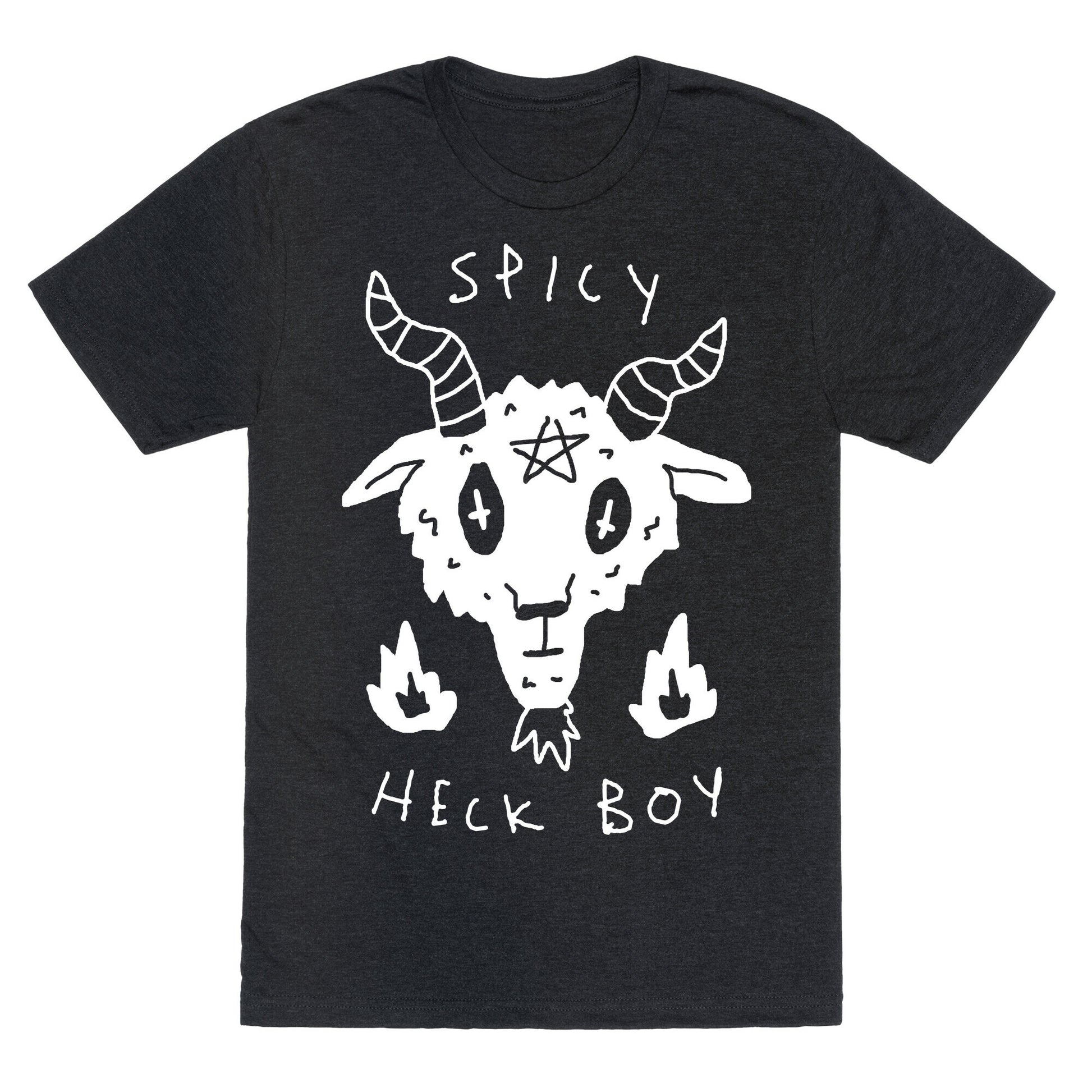 Spicy Heck Boy Satan Unisex Triblend Tee