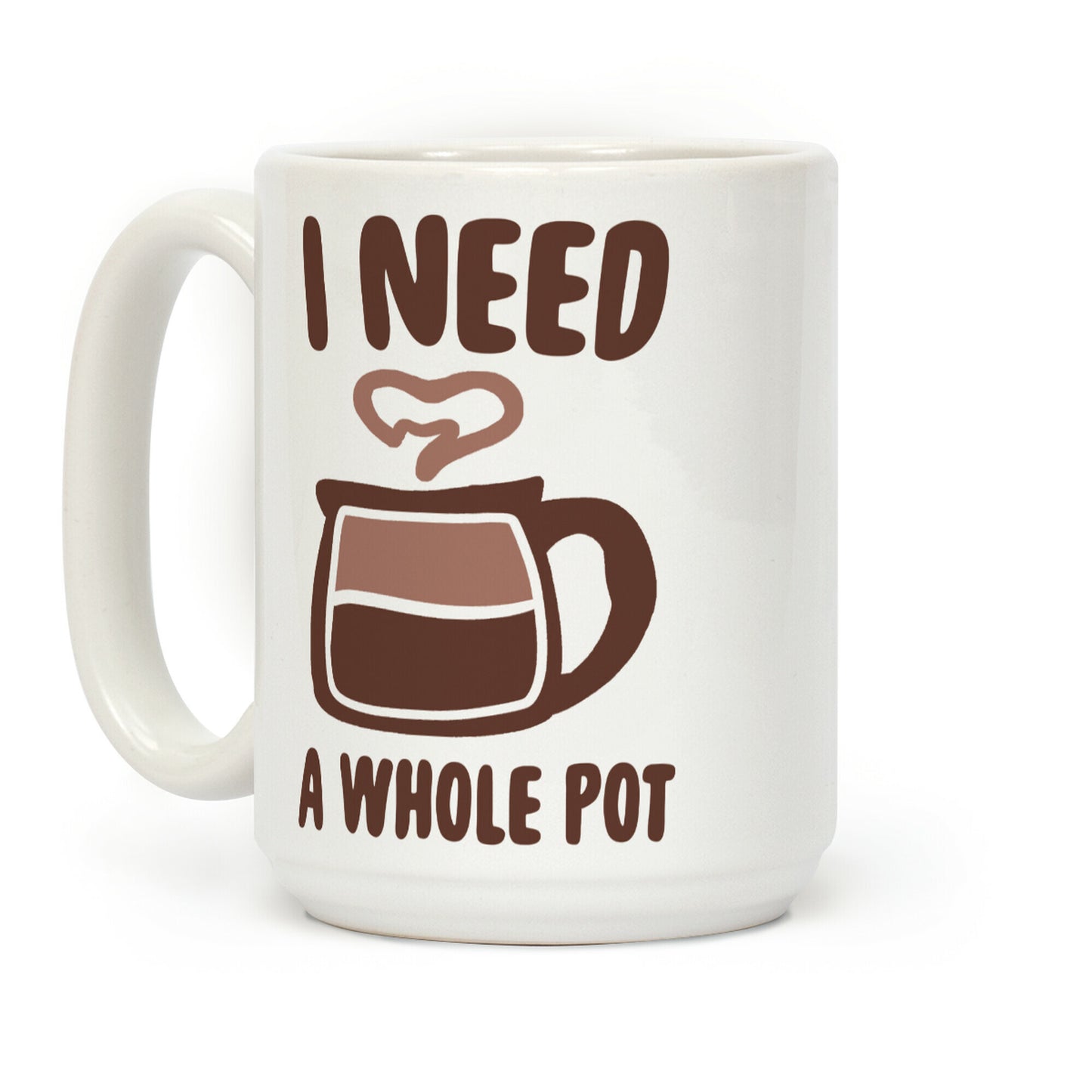 I Need a Whole Pot Coffee Mug