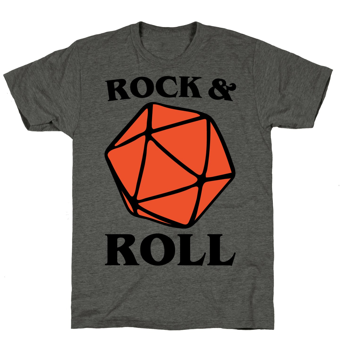 Rock and Roll D & D Parody Unisex Triblend Tee