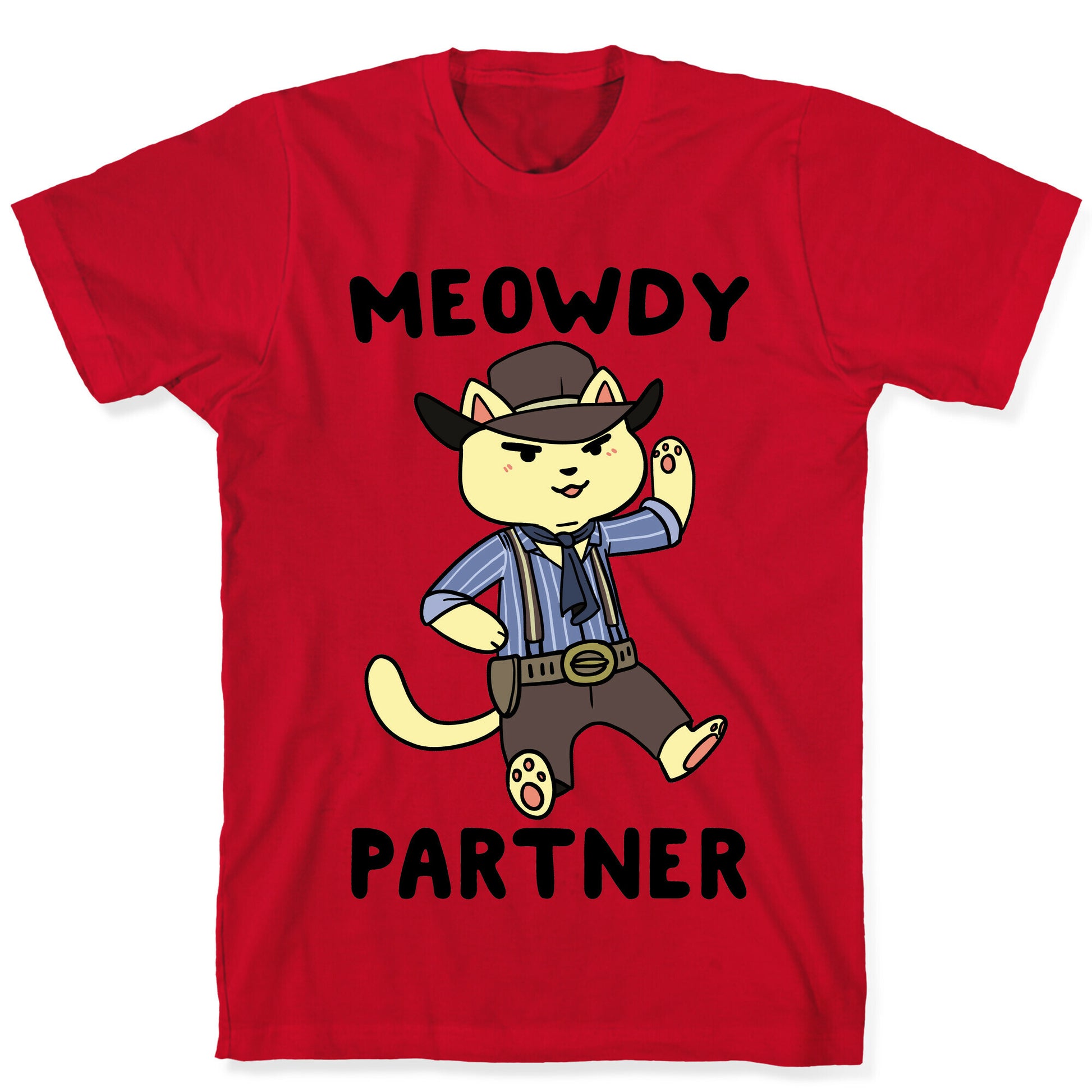 Meowdy, Partner - Arthur Morgan T-Shirt