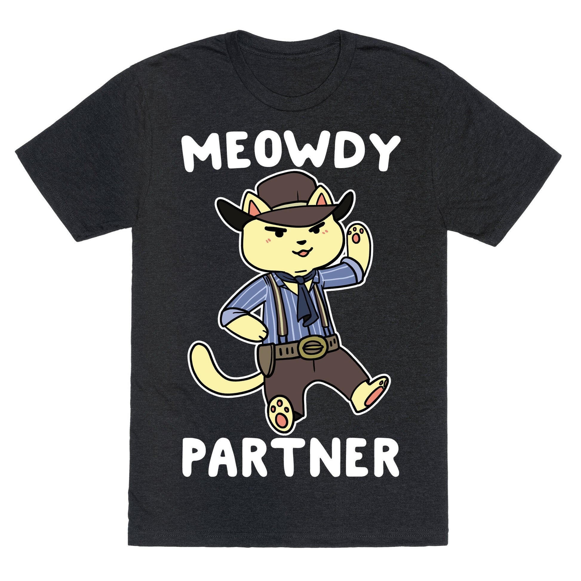 Meowdy, Partner - Arthur Morgan Unisex Triblend Tee