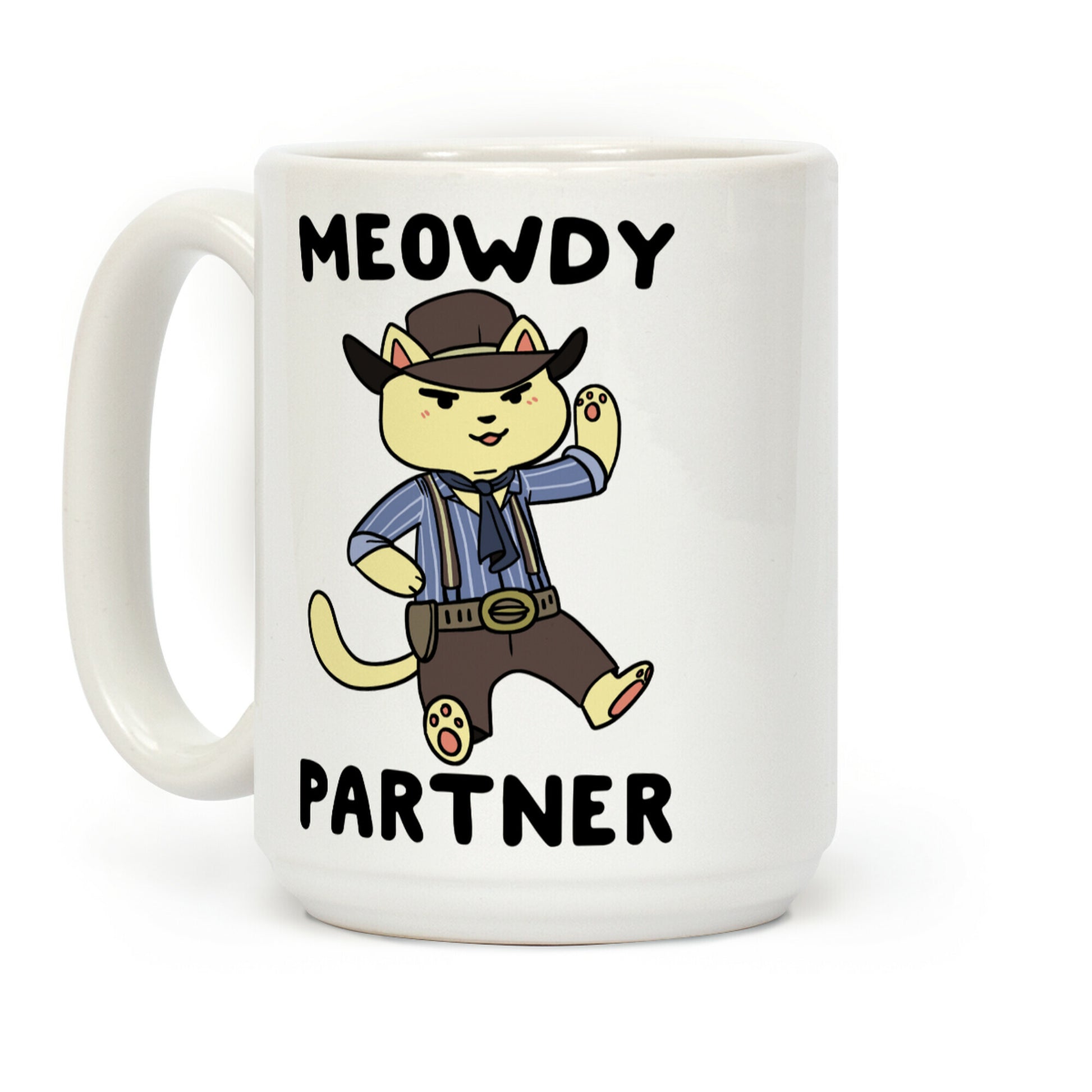 Meowdy, Partner - Arthur Morgan Coffee Mug