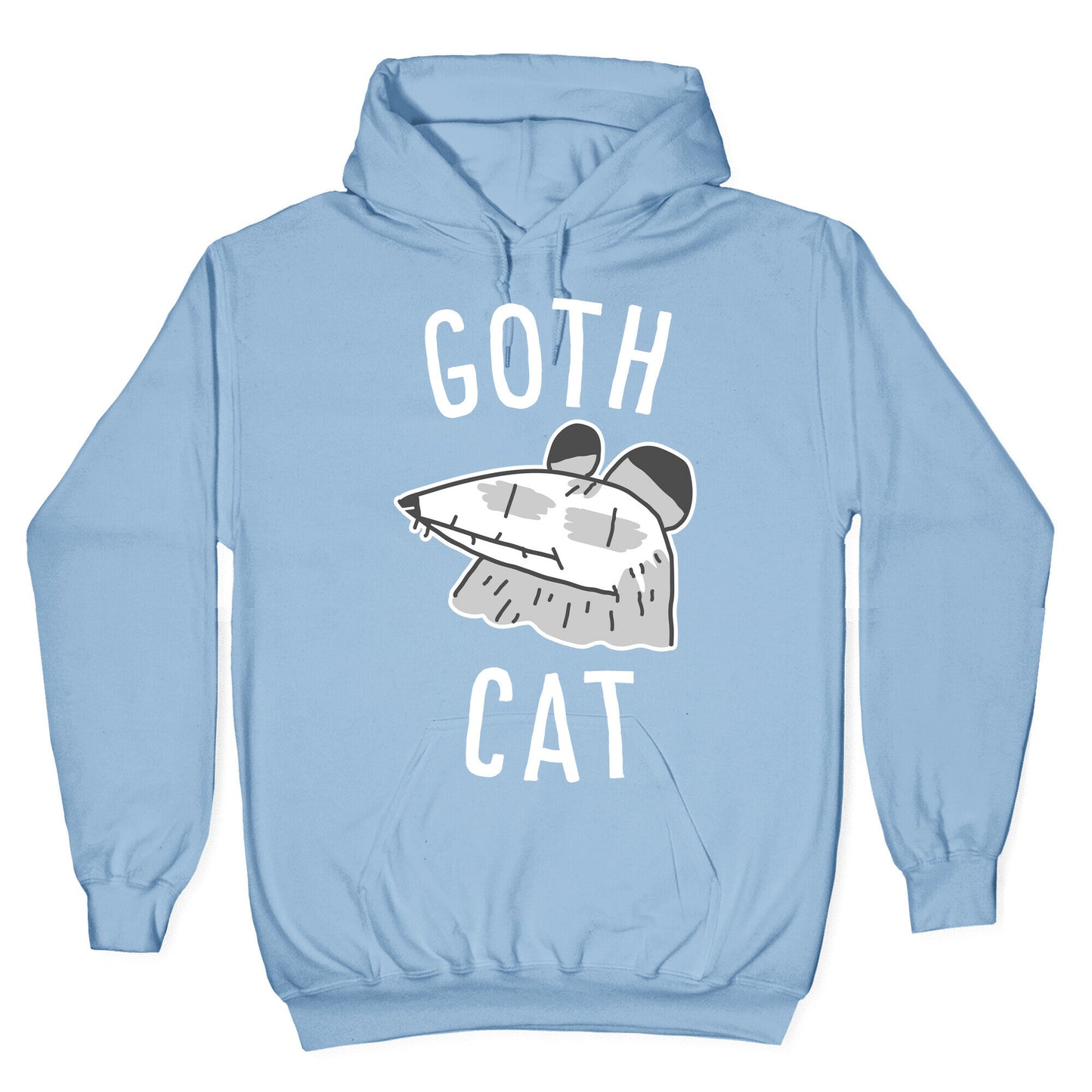 Goth Cat Hoodie
